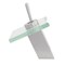 Novatto MONROE Single Lever Waterfall Lav Faucet, PVD Brushed Nickel/ Clear Glass GF-010BN-C - alternate 3